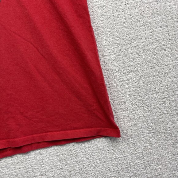 Y2K 2000s Boca Dragon Shirt Sz 5 Red Snowboarding Skate Tee - Picture 5 of 12